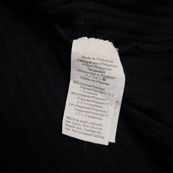 Madewell  Brushed Rib Pleat Sleeve Top - Picture 7 of 11